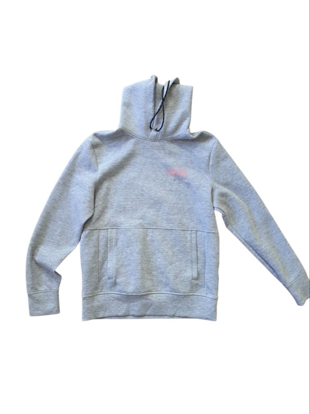 American Eagle Grey Pullover Hoodie Kangaroo Pocket